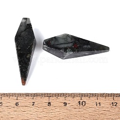 Pendenti in pietra di sangue africana naturale&nbsp;G-N362-22A