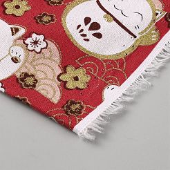 Tela de algodón de estilo japonés&nbsp;DIY-WH0750-165