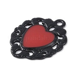 Crémaillère placage pendentifs en émail d'alliage&nbsp;PALLOY-F018-23EB-01