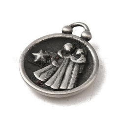 Ciondoli in acciaio inox 304&nbsp;STAS-L022-306AS-03