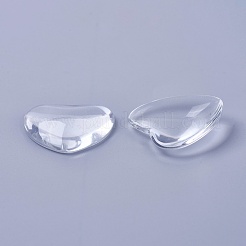 Glas cabochons&nbsp;GGLA-WH0001-04