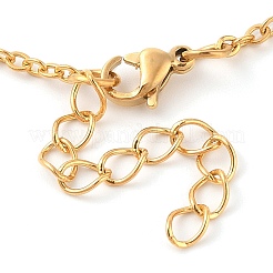 Collane con ciondolo a forma di artiglio di gatto in acciaio inossidabile 304 per donna&nbsp;NJEW-Z046-02G