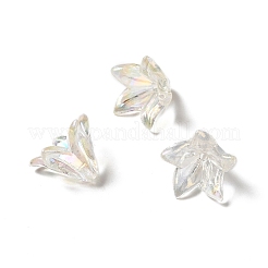 Transparentem Acrylperlenkappen&nbsp;X-OACR-H016-05
