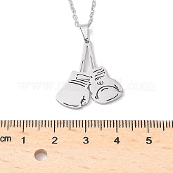 Colliers pendentifs en acier inoxydable 304&nbsp;NJEW-Z073-04P