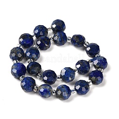 Natürlicher Lapislazuli Perlenstränge&nbsp;G-B153-B06