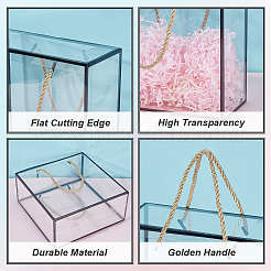 Caja de regalo de plástico PET transparente&nbsp;AJEW-WH0166-06A-01