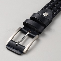 Geflochtene Kunstleder-Kettengürtel&nbsp;AJEW-WH20020-053C