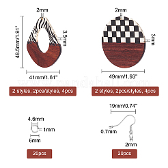 DIY Ohrring machen Kits&nbsp;DIY-OC0007-26