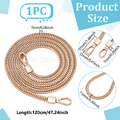 1 catenella per borse in lega di grano&nbsp;PURS-UN0001-16