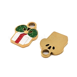 Pendentifs en acier inoxydable 304 avec placage ionique (IP)&nbsp;STAS-S140-03A