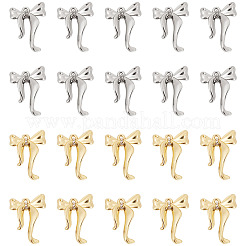 Pendenti con strass in lega 20 pz 2 colori&nbsp;FIND-TA0007-86