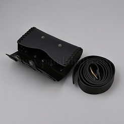 Leder-Hüfttasche und Gürtelset&nbsp;AJEW-WH20816-223B