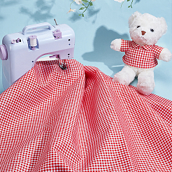 Tartan-Polyestergewebe&nbsp;DIY-WH0816-561E