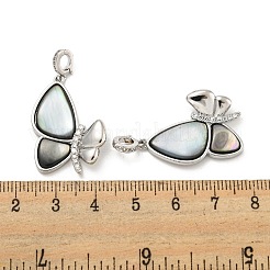 Pendentifs en laiton zircon cubique transparent&nbsp;KK-L211-019P-03
