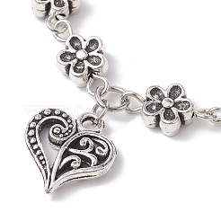 Tibetischen Stil Legierung Charme Armbänder&nbsp;BJEW-JB10096-01