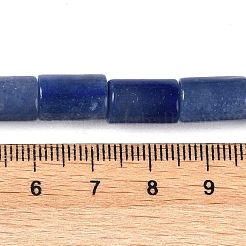 Gefärbte und erhitzte natürliche blaue Aventurinperlenstränge&nbsp;G-Q159-A04-01