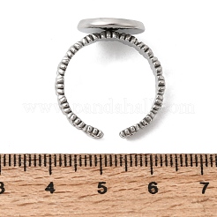 Composants de bague de manchette en acier inoxydable 304 à fleurs&nbsp;STAS-P454-05C-P