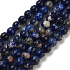 Cordes de perles de sodalite Afrique du Sud naturel&nbsp;LS-G-S259-35-8mm