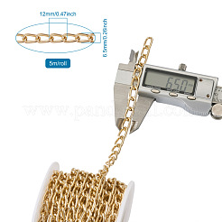Chaînes gourmettes en aluminium&nbsp;X-CHA-T001-32G
