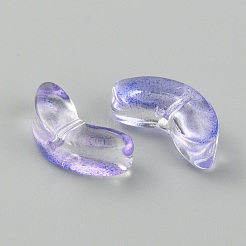 Transparente handgemachte Bunte Malerei Perlen&nbsp;LAMP-CJC0012-01D