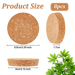 Tapones de botellas de madera&nbsp;AJEW-WH0024-164B