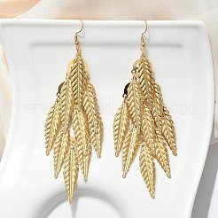 Pendientes colgantes de acero inoxidable 304&nbsp;EJEW-S253-07B-G