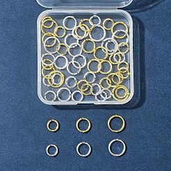 60 Stück 3 Stile Rack-Plating-Legierung Perlenrahmen&nbsp;FIND-FS0003-46