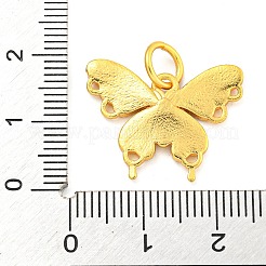 Emaille-Anhänger aus Messing mit Gestellbeschichtung&nbsp;KK-Z054-05G-02