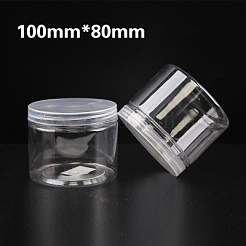 Cibo vuoto sigillato bottiglie di plastica&nbsp;AJEW-WH0037-01-10x8cm