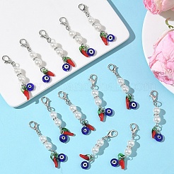 30 pendentif décoratif fait main en verre soufflé&nbsp;HJEW-YW00292