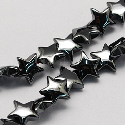 Non magnetici perle ematite sintetico fili&nbsp;G-Q899-8mm
