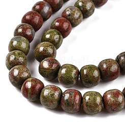Natur Unakit Perlen Stränge&nbsp;G-T138-142