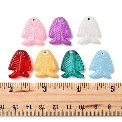 14 Stück 7 Farben Glas-Emaille-Perlen&nbsp;LAMP-FS0001-59