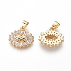 Ottone micro spianare pendenti zirconi&nbsp;ZIRC-I032-05G