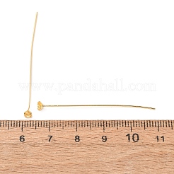 Accessoires de clous d'oreilles en laiton avec micro pavé zircone cubique&nbsp;CU-CBA4618-01G-04