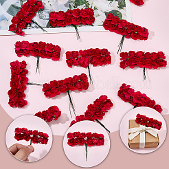 144 Stück künstliche Rosenblüte aus Papier&nbsp;DIY-SP0005-95B