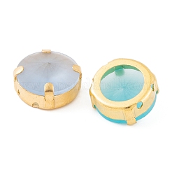 Runder Strass zum Aufnähen&nbsp;GLAA-K069-03B-G