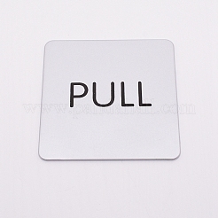 Abs pull signe public stickers&nbsp;DIY-WH0183-19A