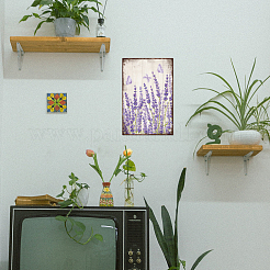 Cartel de chapa de metal vintage&nbsp;AJEW-WH0189-334
