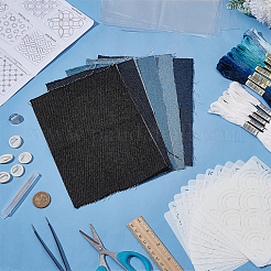 1 Beutel DIY-Stickerei-Starter-Kits&nbsp;DIY-WR0004-85