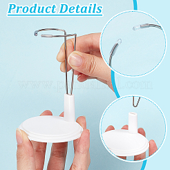 Mini espositore per bambole in plastica e metallo&nbsp;AJEW-WH0696-631B