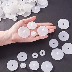 Puppengelenke aus Kunststoff&nbsp;DIY-PH0025-85-WH