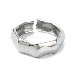 Anelli con polsino in acciaio inossidabile 304 per donna&nbsp;RJEW-M019-32P