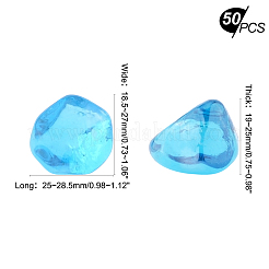 Perle di vetro&nbsp;GLAA-WH0022-02B