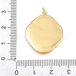 Colgantes de esmalte de latón&nbsp;KK-L275-52G-03