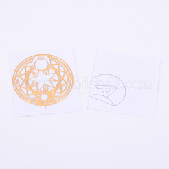 Autocollants en laiton auto-adhésifs&nbsp;DIY-TAC0005-38A-6.8cm