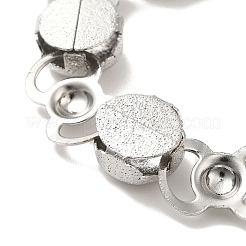 Collares de acero inoxidable 304 hechos a mano que no se deslustran&nbsp;NJEW-Q333-02A-02