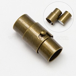 Fermoirs magnétiques à tube de verrouillage en laiton&nbsp;X-KK-Q089-AB