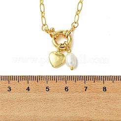 Colliers chaînes figaro en laiton&nbsp;NJEW-JN06460
