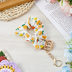 DIY-Sets zur Herstellung von Schlüsselanhängern aus Stoffarmbändern&nbsp;DIY-CN0003-22A